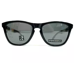 Oakley Sunglasses Frogskins Mix OO9428-0255 Black Gold Prizm Black Iridium Lens - Picture 1 of 10