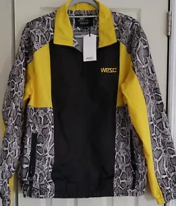 Wesc Unisex Mens/Women's Sz M Track Jacket colorblock cobra - Picture 1 of 8