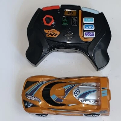 Hot Wheels Ai Smart Cars Intelligent Race System - Gold Car and Controller - Image 1 of 4