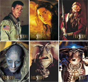Farscape Complete 6 Card Preview Trading Card Set