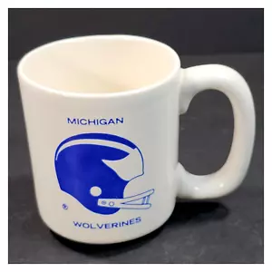 Chase & Sanborn Coffee Mug Cup Michigan Wolverines Vintage - Picture 1 of 12