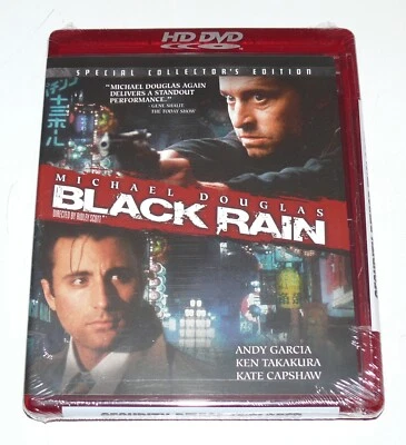 New Sealed Black Rain HD DVD Special Collector's Edition Ridley Scott  - Image 1 of 3