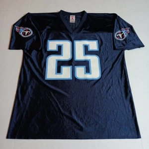 Tennessee Titans LenDale White #25 Jersey Men's XL XLarge Blue NFL Team Apparel - Picture 1 of 9