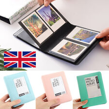 64 Pockets For Fujifilm Instax Mini Film Size Polaroid Photo Album Case Storage