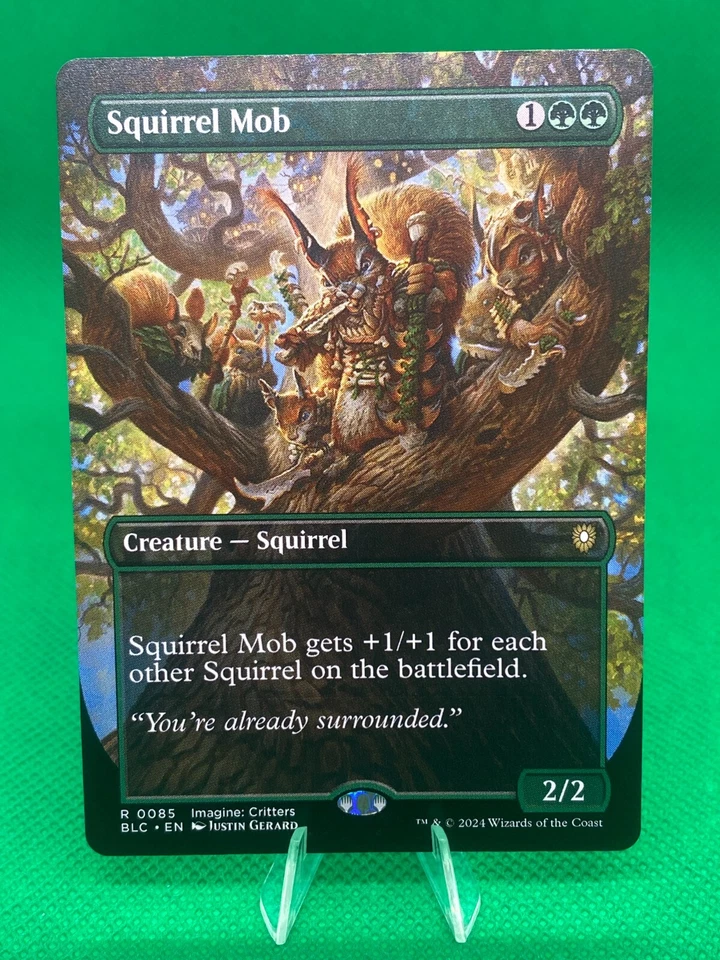 MTG - BLC - Squirrel Mob (Borderless)  #85 - Image 1 of 1