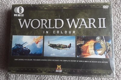 World War 2 in Colour 6-Disc Box Set DVD Box Set ~ Award Winning Series - Image 1 of 4