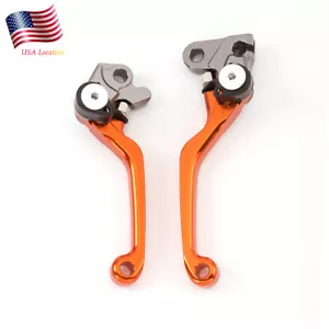 For KTM 125XC 2021-2023 125XC-W 2017-2019 CNC Brake Clutch Levers Dirtbike Pivot - Picture 1 of 8