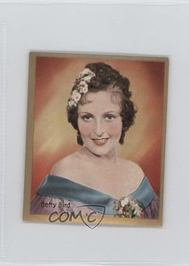 1935 Bunten Filmbilder Tobacco Bulgaria Back Betty Bird #260 0w6