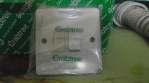2 x 13A CRABTREE zweipolige geschaltete Sicherungsanschlusseinheit / Kabelsteckdose Anlage - Bild 1 von 3