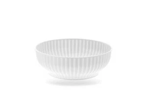 INSALATIERA PLASTICA COSTOLATA CM. 18 BIANCO - Bild 1 von 1