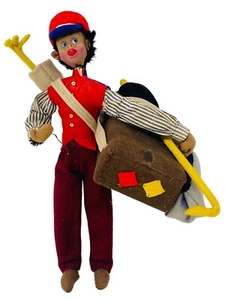 KLUMP FELTRO UOMO: BELLHOP OR PORTER, 10-1/2”, BARCELLONA, SPAGNA, ANNI '50 - Foto 1 di 6