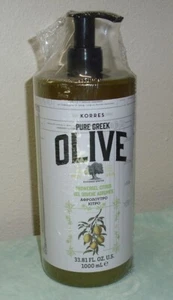 Korres Pure Greek Olive Shower Gel 33.81 Fl Oz ~ Citrus - Picture 1 of 2