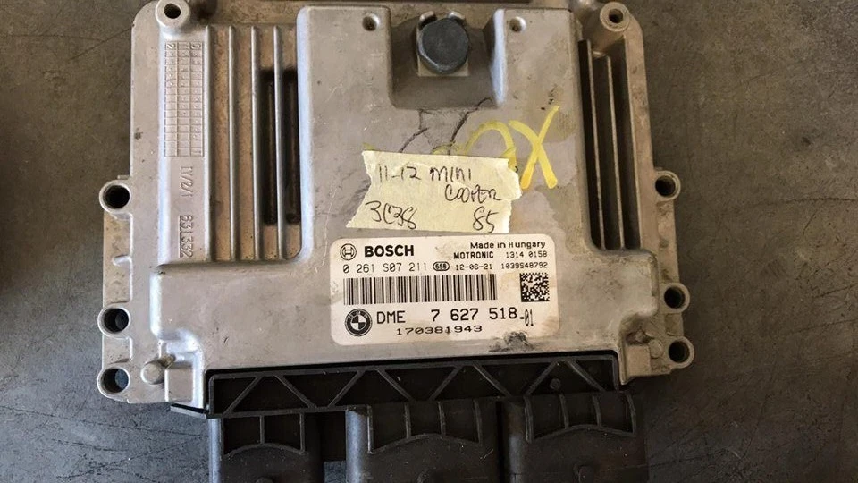 7 627 518 -01 ecm ecu computer 2011-2012 Mini Cooper - Image 1 of 1