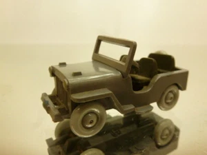 VINTAGE WIKING 10/6 WILLY's JEEP - GREY 1:87 rare - VERY GOOD CONDITION - 247 - Imagen 1 de 8