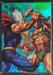 2016 Marvel Masterpieces Battle Spectra Gems BS-6 Hercules Vs Thor #96/99 - Picture 1 of 2