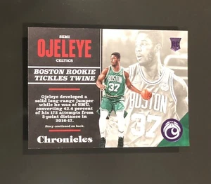 2017-18 Chronicles SEMI OJELEYE RC #148 Purple SP 062/149 Boston Celtics Rookie - Picture 1 of 2