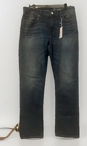 Outerknown Sea Jeans The Dunes Straight Leg Denim TRB Organic Cotton Size 33x32 - Picture 1 of 10