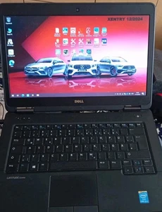 Dell Latitude 6440 i5 Diagnose Laptop Xentry 12/24 + C4 SD Multiplexer - Bild 1 von 3
