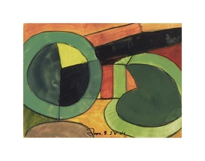 Arthur Dove Untitled No. 18 : Archival Quality Giclée Art Print 1941 - Image 1 of 2