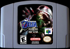 The Legend of Zelda Horrors of Arcadia English Game For N64 NTSC-U/C US Canada - Picture 1 of 2