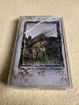 Led Zeppelin IV Zoso Symbols by Led Zeppelin (Cassette, Nov-1971, Atlantic) - Image 1 of 3