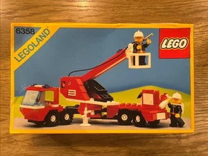 Lego 6358 Legoland Snorkel Squad Fire Engine New Sealed Damaged Box Unopened. - Picture 1 of 12