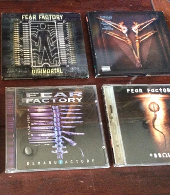 Fear Factory [5 CD Alben] Obsolete Demanufacture Archetypev Fear Is the Mindkill - Bild 1 von 2