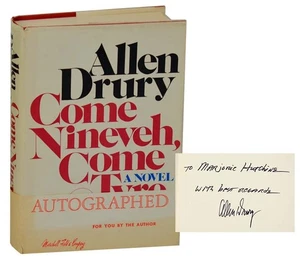 Allen DRURY / COME NINEVEH COME TYRE THE PRESIDENCY OF EDWARD M JASON #194072 - Picture 1 of 2