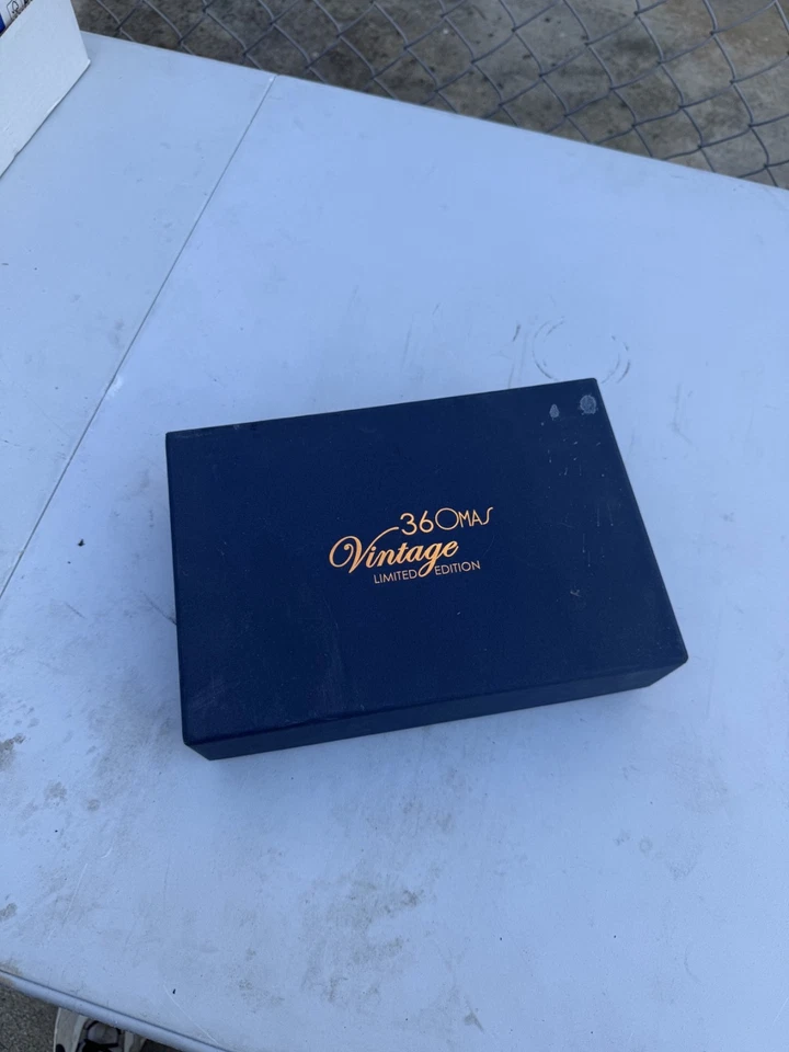 OMAS 360 VINTAGE EDICIÓN LIMITADA PLUMA ESTILOGRÁFICA CAJA SOLO B#2 Foto 1 de 4