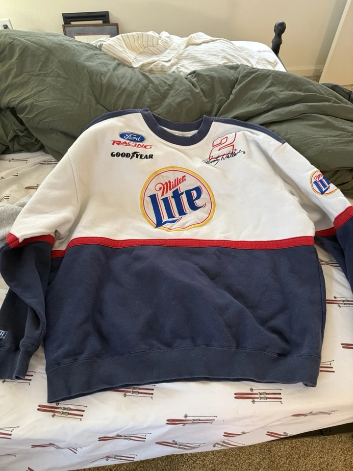 NASCAR Vintage Rusty Wallace Chase Crewneck - Imagem 1 de 3