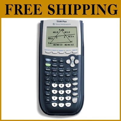 TI-84 Plus Graphics Calculator, Black - Image 1 of 4