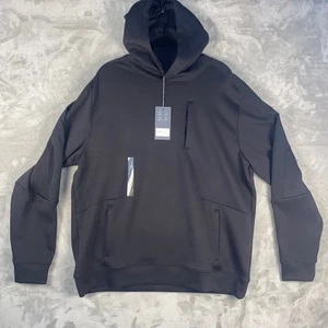 VRST Para hombres XL Negro Polar Sudadera con Capucha Protección UV Absorbe Humedad Bolsillo con Cremallera - Imagen 1 de 7