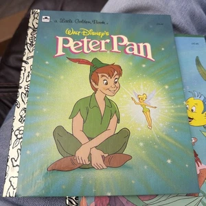 A Little Golden Book: "Walt Disney's Peter Pan" (1989) by Eugene Bradley #104-68 - Picture 1 of 5