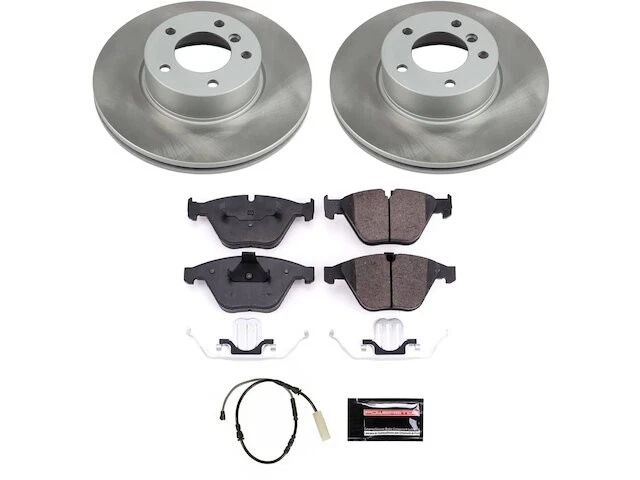 Kit de pastillas de freno delanteras y rotor Power Stop 15ZYGR59 para BMW X1 2013 2014 2015 Foto 1 de 1