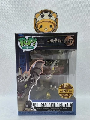 [Envoi 24h] Funko Pop! NFT Harry Potter : Hungarian Horntail #247 + HARD STACK - Immagine 1 di 4