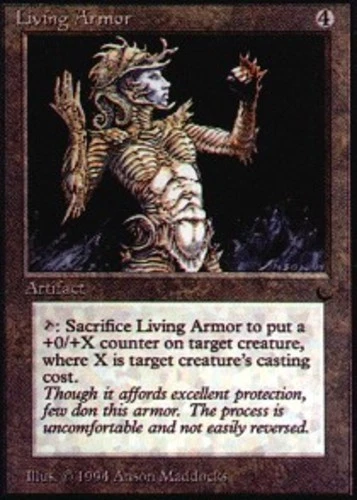 Living Armor - The Dark # MTG Magic The Gathering - Image 1 of 1