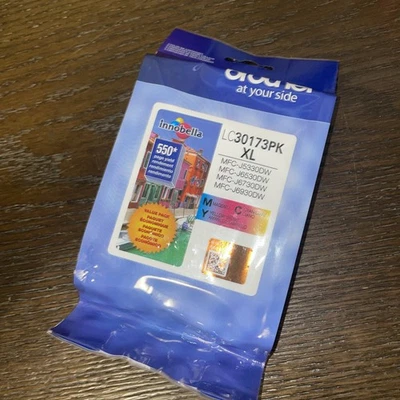 Genuine OEM Brother LC3017XL 3-pack CMY Color Ink Cartridges Exp 05/24 SEALED - Image 1 of 3