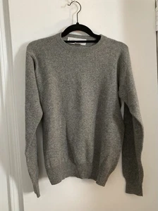 Euro-Flash grauer Kaschmir Pullover Gr. Small neu - Bild 1 von 4