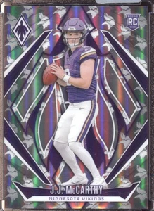 2025 Panini Phoenix J.J. McCarthy #185 Holo 197/299 RC - Picture 1 of 2