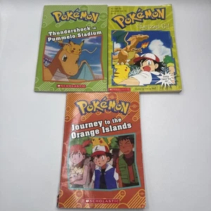 Pokemon Set 3 Bücher Scholastic Taschenbuch  - Bild 1 von 4