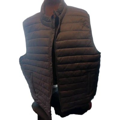 Ozark Trail Puffer Vest Lightweight Men’s Size 3XL 54-56 Vest Gray Sleeveless NW - Image 1 of 4