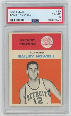 1961 Fleer 20 Howell PSA 6 696110  - Image 1 of 2