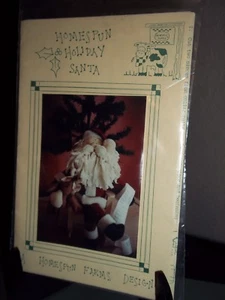 Homespun Farms Holiday Santa Sewing Pattern Beth Keiter - Picture 1 of 3