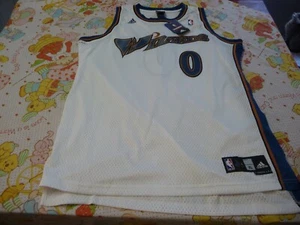 Camiseta deportiva para hombre Adidas Gilbert Arenas Washington Wizards Swingman XL auténtica nueva con etiquetas - Imagen 1 de 10