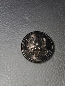 Lot 5 Vintage Navy Style Eagle & Anchor Silver Buttons 1.25" Dia. 13 Star - Picture 1 of 4