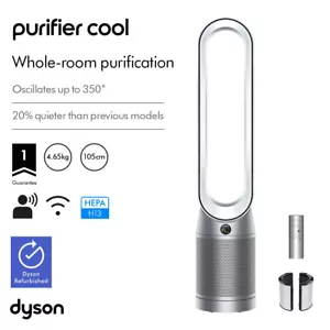 Manufacturer Refurbished - Dyson Purifier Cool™ purifying fan (White/Silver) - Picture 1 of 10