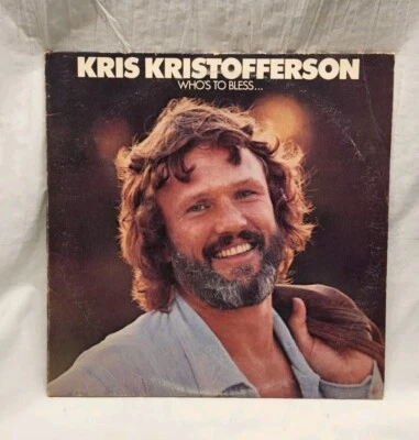 Who's to Bless and Who's to Blame, Kris Kristofferson, Vinyl LP Record  Foto 1 de 4