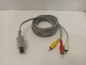 Nintendo Wii OEM AV Cord Cable RED/YELLOW/WHITE RVL-009 Tested - Picture 1 of 3