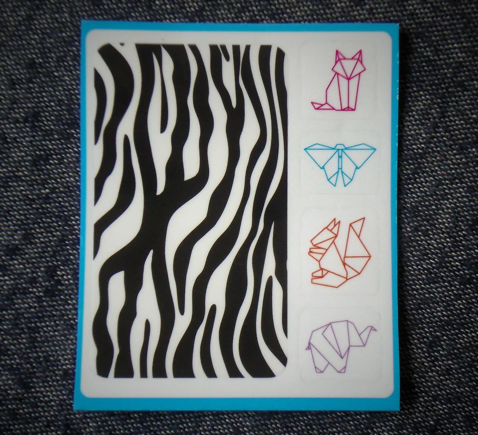 Handy-Sticker "Oregami" Smartphone Aufkleber 5-teilig NEU # - Bild 1 von 1