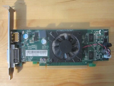 Lenovo AMD Radeon HD7450 1GB DDR3 DP DVI Full height Video Card FRU03T7091 - Image 1 of 4